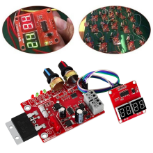 -D01 Placa de controle para máquina de solda a ponto com regulagem de tempo e corrente e display digital DIY (100A)