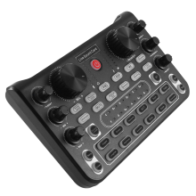 X60 Versão em Inglês Profissional Prático Compacto KTV Canto Placa de Som Mixer para Ao Vivo