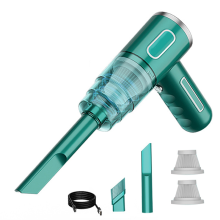 Car Vacuum Cleaner Portable Wireless Cordless Handheld Home Dual Use Mini Green
