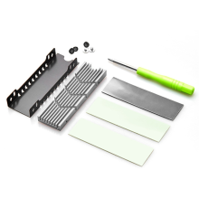 M.2Pro 2280 NVMe Kühlkörper SSD Thermal Pad Aluminium Wärmeableitung Band für M2 Ssd B