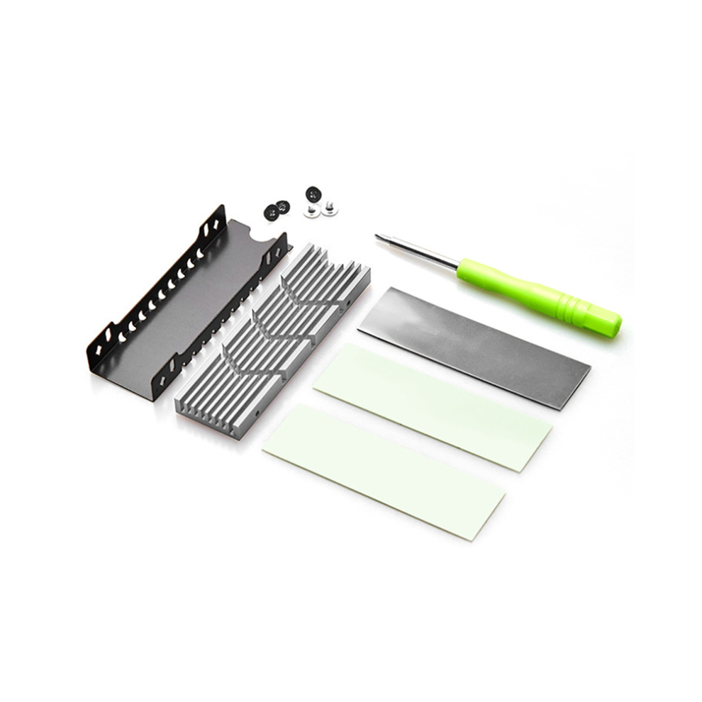 M.2pro 2280 Nvme Heatsink Ssd Thermal Pad Aluminum Heat Dissipation Band For M2 Ssd B 4851097988087