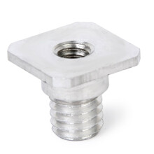 Adaptador de parafuso conversor de 1/4" para 3/8" fêmea para macho para tripé monopé