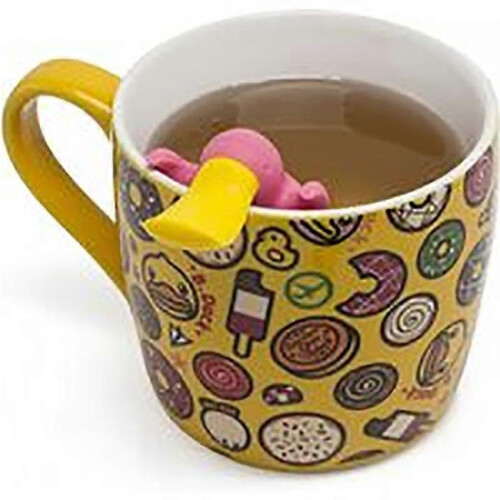 (As show, One size) Green Creative Duck Tea Infuser 2