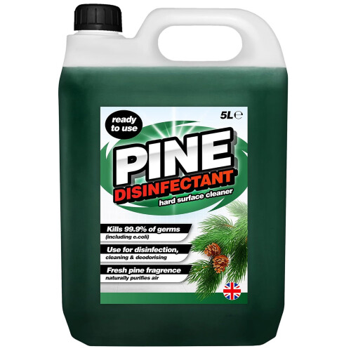 2 x 5L Pine Disinfectant Ready To Use Hard Surface Cleaner 1