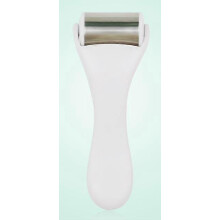 (As show, One size) White Ice Roller for Face and Eye Migraine Relief Skin Care Products Stainless Steel Ice Roller Facial Ice Roller Massager
