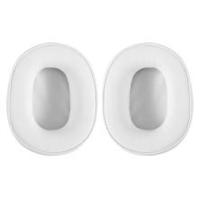 Cuscinetti auricolari in memory foam, cuscinetti auricolari di ricambio per M50X, adatti per M40X, M30X e M20, bianchi.
