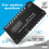 7-Band Car Audio Equalizer, Adjustable 7 Bands EQ Amplifier Graphic Equalizer with CD/AUX Input Select Switch,Black 10