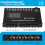 7-Band Car Audio Equalizer, Adjustable 7 Bands EQ Amplifier Graphic Equalizer with CD/AUX Input Select Switch,Black 8