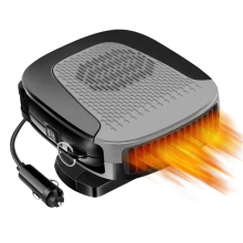 Riscaldatore per auto portatile da 12 V e 150 W, riscaldamento e raffreddamento rapidi, modalità 2 in 1, sbrinatore per parabrezza