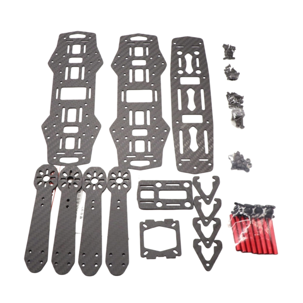 Qav250 Carbon Fiber Frame 4- Mini Rc Muticopter Fpv Quadcopter Drone Unassembled Black 4851097992251