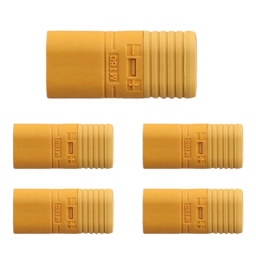 ζεύγη MT60 3,5 χιλ. 3-wire 3-pole Connector Set για RC ESC σε αρσενικό και θηλυκό βύσμα κινητήρα 1