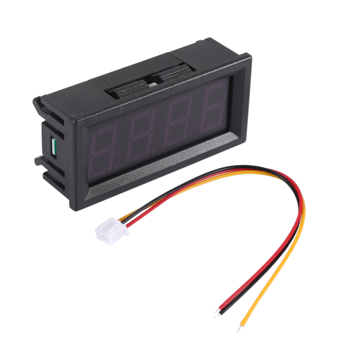 0,56 Zoll Mini Digital LED Display 4 Bits 0-100V Voltmeter Panel Volt Spannung Meter Tester 1