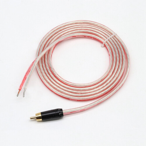 Replacement Repair Speaker Bare Wire Cable 5Ft with Plug to Stripped Ends 2