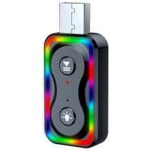 BT5.3 Bluetooth adaptér pre auto 3,5 mm jack Aux kábel 5,3 5,0 4,2 4,0 prijímač vysielač reproduktor prijímač (Q1)