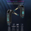2.4G Wireless Guitar System Rechargeable Transmitter Receiver 48K/16bit Real-Time Transmission Rotatable Plug,B 6