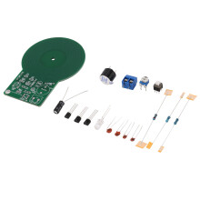Detector de metais simples com menos de 60 mm, para kit de montagem, faça você mesmo, prática de soldagem eletrônica, sensor de metal DC 3-5 V