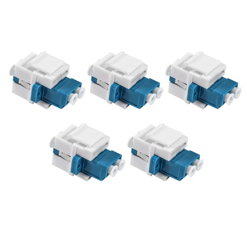 LC-Glasfaseradapter auf Duplex-Multimode 10GB F/F-Koppler für Wandplatten, Patchpanels