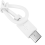PIR Motion Sensor LED Night Light USB Rechargeable Dimmable Lamp for Cabinet Wireless Closet -White 2