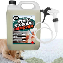 2 x 5L Stain & Odour Remover Pet Friendly With Long Hose Trigger