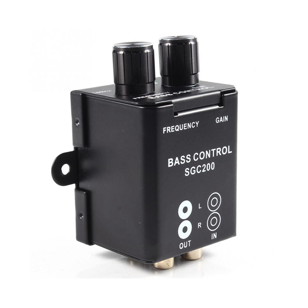 Auto Car Remote Amplifier Subwoofer Audio Equalizer Crossover Bass Controller 4 4851097903165