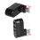 θύρες USB 2.0 Hub Splitter Expander Περιστρεφόμενος 90-180 για Laptop PC Tablet Printer Camera 4