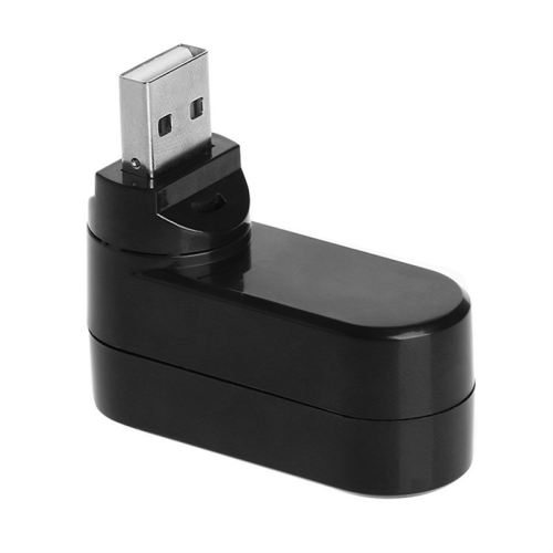 θύρες USB 2.0 Hub Splitter Expander Περιστρεφόμενος 90-180 για Laptop PC Tablet Printer Camera 2