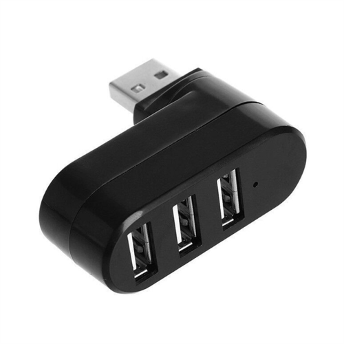 θύρες USB 2.0 Hub Splitter Expander Περιστρεφόμενος 90-180 για Laptop PC Tablet Printer Camera 1