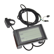 24-72V SW900 LCD-näyttö Sähköpyörän nopeusmittari Nopeusmittari Langallinen laskuri Kooditaulukko Sähköpyörä