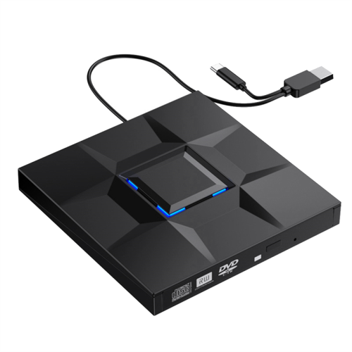 Lettore CD e DVD esterno, masterizzatore per giochi USB 3.0 tipo C, lettore per PC, laptop e desktop 1