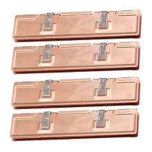 4Pcs Reinem Kupfer RAM Kühlkörper Kühler für Ram Speicher Kühler Kühlung Kühlkörper Desktop DDR2 DDR3 DDR4