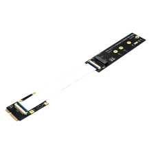 Adaptér M.2 NVME SSD na Mini PCI-E s káblom FFC pre M-Key 2230/2242/2260/2280, predlžovací kábel
