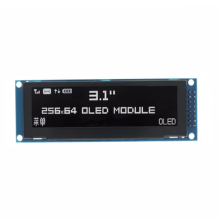 3,12 inch OLED-scherm 256x64 SSD1322 Driver Grafische LCD-module Parallel/SPI-soldeerpen voor /C51 Wit