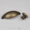 (64mm Cup) Antique Brass Cupboard Handle Gold Cup Pull & Knob 8