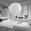 White Feather Ceiling Lamp Pendant Non-electric Shade with Reducing Ring - 30cm 1