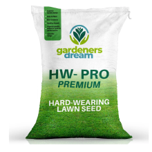 2Kg Gardeners Dream Hard-Wearing Premium Tough Back Garden Lawn Grass Seed