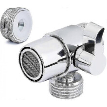 Diverter valve (M22 X M24) suitable for kitchen or bathroom