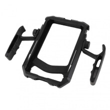 Aluminum Alloy Phone Cage with 1/4 Inch Screw Port & Cold Shoe Interface - Dual Handle Stabilizer for Filmmaking & Photography