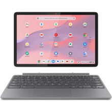 Lenovo IdeaPad Chromebook Duet 11M889 11" FHD+ Wi-Fi Laptop with USI Pen 2 & Folio UK/GB Keyboard Stand, Kompanio 838, 4GB RAM, 128GB eMMC, Luna Grey