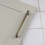(160mm Handle) Antique Brass Kitchen Handle Gold Block Square 1