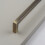 (160mm Handle) Antique Brass Kitchen Handle Gold Block Square 6