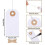 100 Pack Blank Hang Tags with Elastic String Reinforced Writable Tags 2.75x1.37 Inch 2