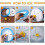 Silent Spinner Exercise Wheel for Small Pets - Hamster, Gerbil, Mice, Rat, Chinchilla Running Wheel. 5