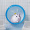 Silent Spinner Exercise Wheel for Small Pets - Hamster, Gerbil, Mice, Rat, Chinchilla Running Wheel. 2