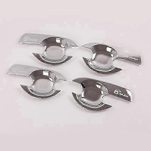 4Pcs/Set ABS Chrome Car Door Handle Bowl Cover for Certain Brand D-MAX 2012-2018 2
