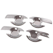4Pcs/Set ABS Chrome Car Door Handle Bowl Cover for Certain Brand D-MAX 2012-2018