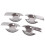 4Pcs/Set ABS Chrome Car Door Handle Bowl Cover for Certain Brand D-MAX 2012-2018 1