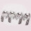 4Pcs/Set ABS Chrome Car Door Handle Bowl Cover for Certain Brand D-MAX 2012-2018 5