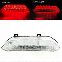 Motorcycle ATV Red LED Tail Light Compatible with YFZ450R, YFZ450X, Raptor 700R, and Compatible Models 450R, 450X, 700 R X