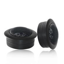 (As show, One size) 2 car speakers, universal 200W high-power car speakers, high pitched small audio music player 2.5k-25kHz