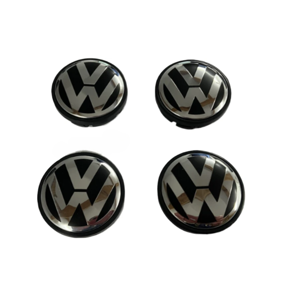 Volkswagen VW 55mm Alloy Wheel Centre Cap Set of 4 Replacement Part-image-OPC-P7M6BDP-NEW